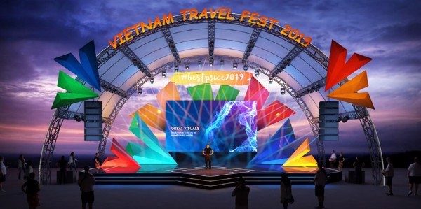 Khung cảnh hoành tráng của Travel Fest 2019