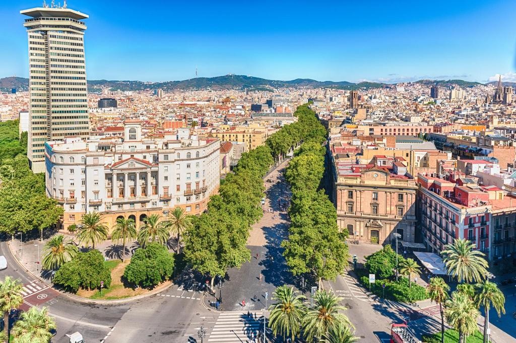 Khám phá đại lộ Las-Ramblas của thành phố Barcelona