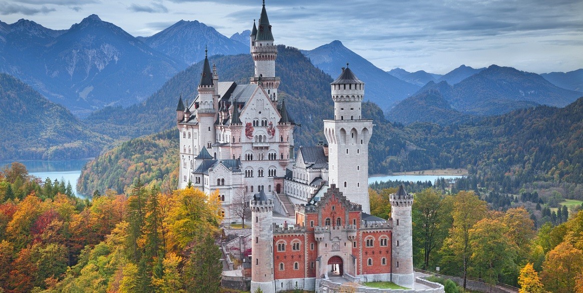 Những tòa lâu đài nước Đức nổi tiếng Thế Giới