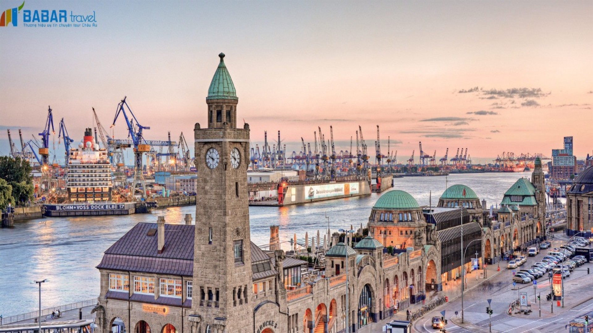 Hamburg - thành phố cảng sôi động nhất nước Đức