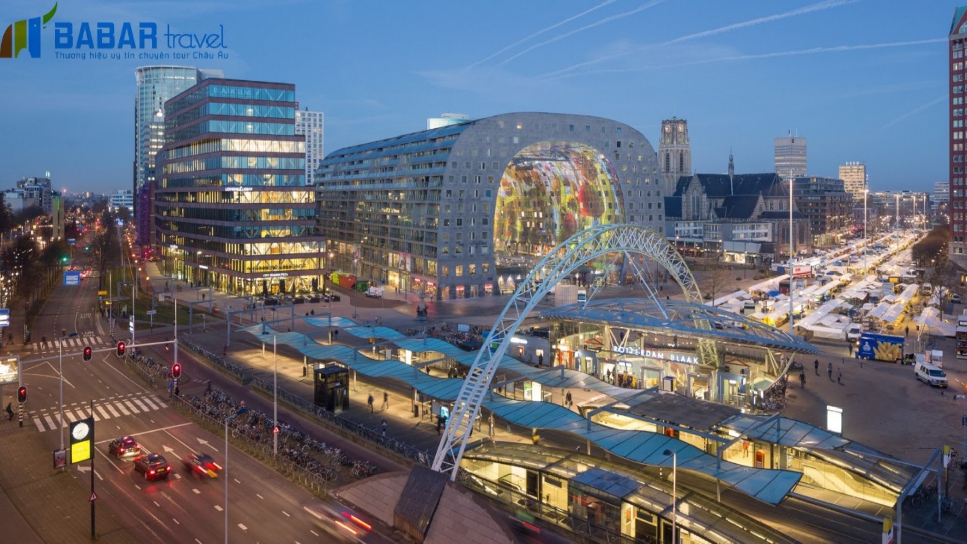 Rotterdam - Thành phố du lịch quyến rũ nhất Châu Âu