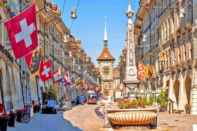 Bern - thành phố cổ kính và yên bình nhất Thụy Sĩ