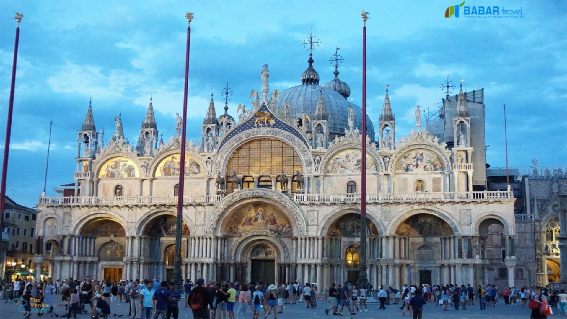 Vương cung Thánh đường St.Mark - Một tuyệt tác nghệ thuật của kiến trúc nước Ý mà BabarTravel sẽ giới thiệu tới bạn